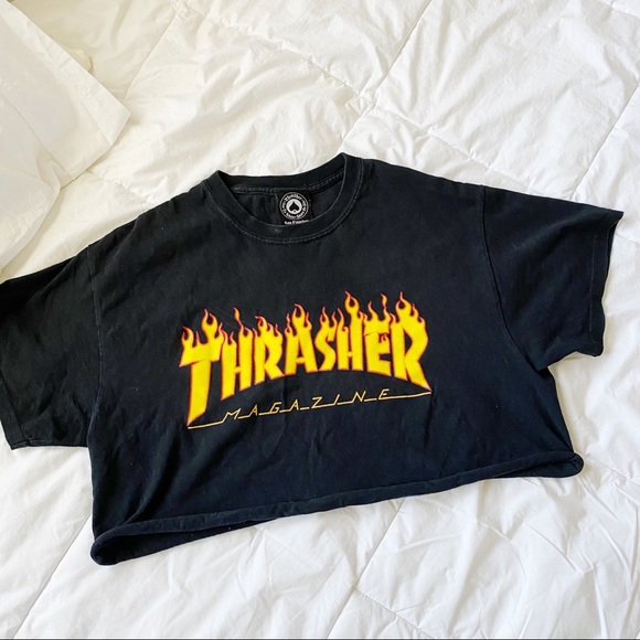 Thrasher Tops - Thrasher Crop Top